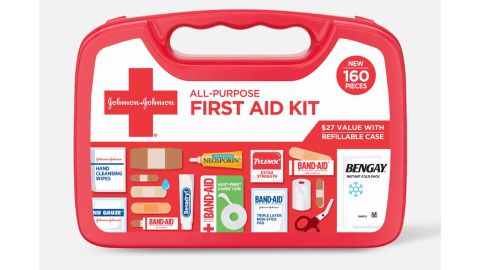 Johnson & Johnson Red Cross Universal First Aid Kit