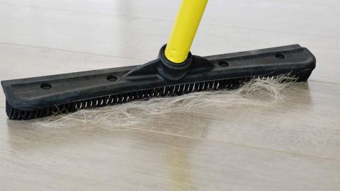 FURemover Broom with Squeegee