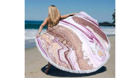 Fullentiart Beach Round Towel