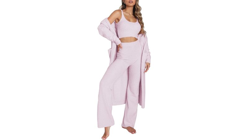 Fuzzy two discount piece lounge set