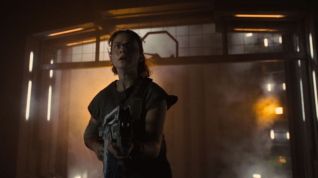 Cailee Spaeny's Rain takes up Ripley's mantle in "Alien: Romulus."