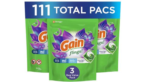 Gain Flings Laundry Detergent Soap Pacs