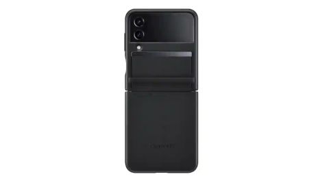 Flip Leather Case for Galaxy Z Flip 4