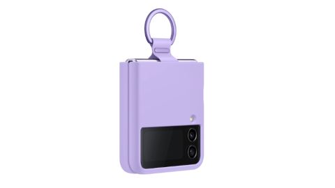 Galaxy Z Flip 4 Silicone Case with Ring