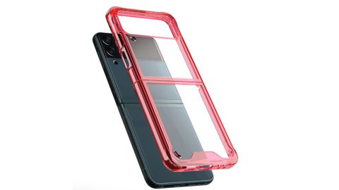 Galaxy Z Flip 4 Transparent Shockproof Case 