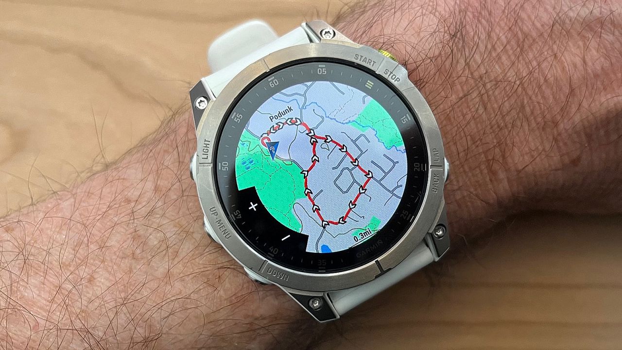 Garmin's maps are easy to read and follow, richly detailed and very complete. (They're also slow to download at first, so allot several hours to do so before you leave on an adventure — you won't be able to do it the morning of your trip).