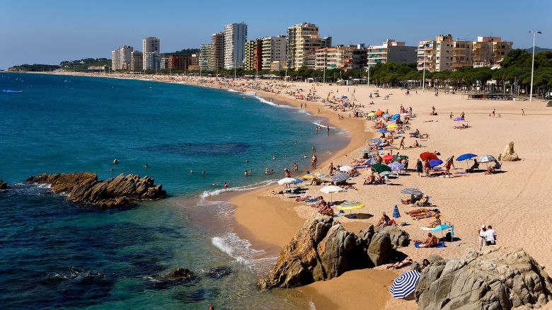GECYTK Platja d´Aro. Platja d´Aro beach. Costa Brava. Girona province. Catalonia. Spain