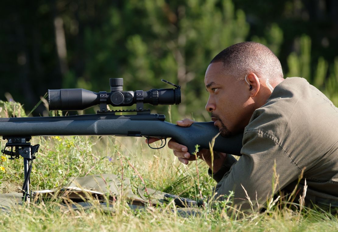 In 2019’s “Gemini Man," the younger version of Will Smith’s character Henry Brogan has a fully CGI head.