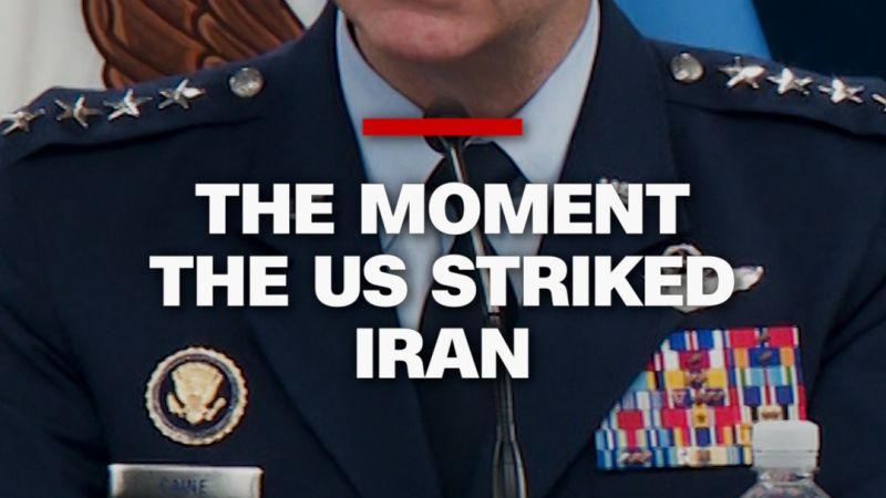 US Executes One-Off Strikes on Multiple Iranian Nuclear Sites