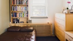 Interior of a small apartment.