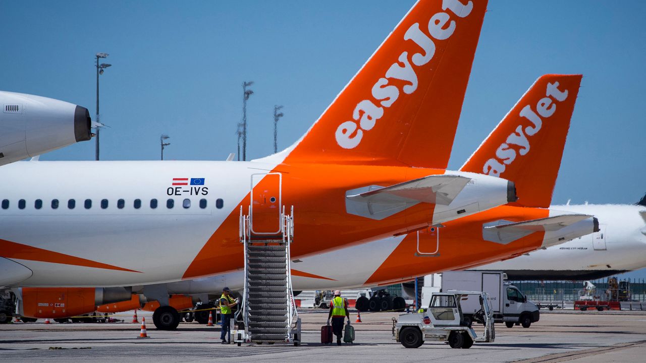 An easyJet flight was canceled and its passengers made to disembark after someone onboard the aircraft apparently defecated on the airplane bathroom floor.