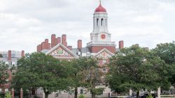 CAMBRIDGE, MA - AUGUST 30: A Harvard University building on August 30, 2018 in Cambridge, Massachusetts. The U.S. Justice Department sided with Asian-Americans suing Harvard over issions policy. (Photo by Scott Eisen/Getty Images)