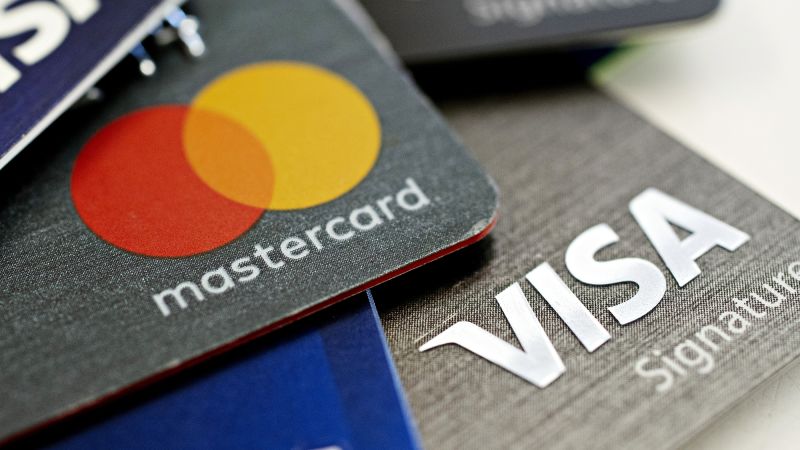 Две от най големите мрежи за кредитни карти в света Visa