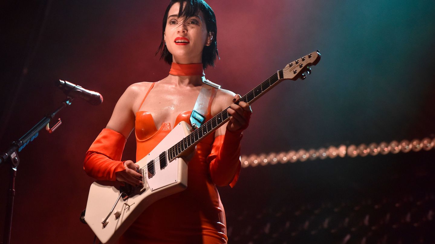 AUSTIN, TX - OCTOBER 06: St. Vincent performs during the 2018 Austin City Limits Music Festival at Zilker Park on October 6, 2018 in Austin, Texas. (Photo by Tim Mosenfelder/Getty Images)