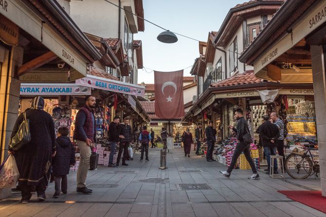 <strong>Totally bazaar:</strong> Konya is a great city to explore. There's a traditional bazaar area crammed with shops and a modern tram system that connects its historic heart to the rest of the city.