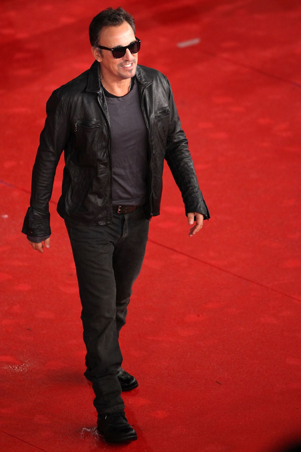 Springsteen at 'The Promise: The Making of Darkness on the Edge of Town' during the International Rome Film Festival at Auditorium Parco Della Musica on November 1, 2010 in Rome, Italy.