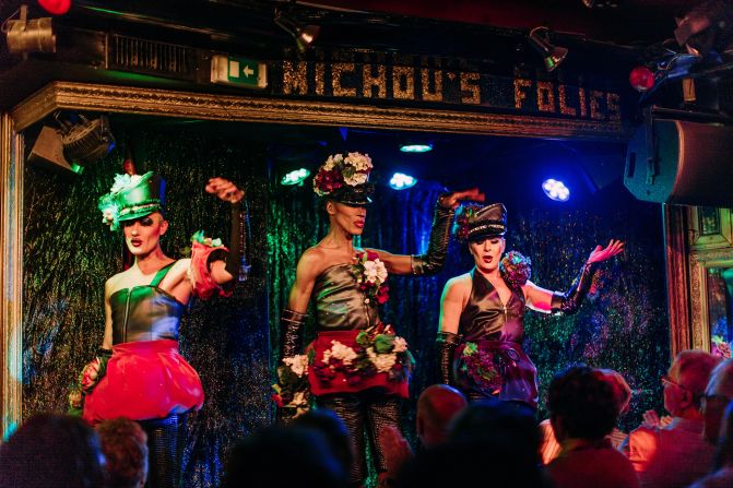 <strong>Tourist attractions that closed in 2024:</strong> Some museums, natural sites and hotels said goodbye forever this year, like iconic Parisian club Chez Michou (pictured). Click through to see the rest.