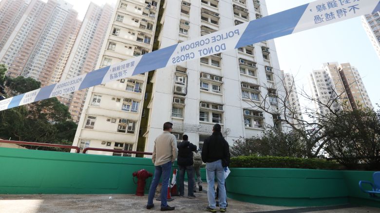 A 56-year-old woman with dementia is believed to have been strangled to death at home before her husband killed himself in a suspected murder-suicide at King Ying House, King Shan Court in Ngau Chi Wan, Hong Kong, on February 15, 2017.
