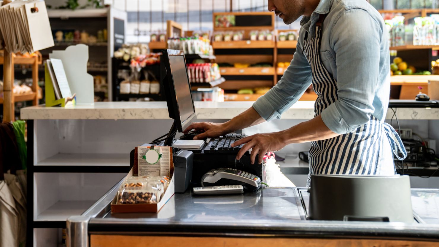 Cashiers may not make a lot of money. But the skills they acquire on the job may be transferable to higher paying occupations that don't typically require a college degree.