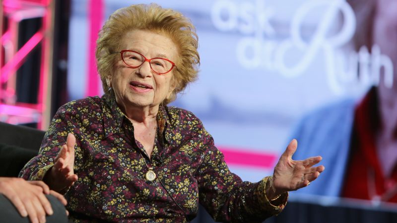 Sex Therapist Dr. Ruth Westheimer Dies at 96