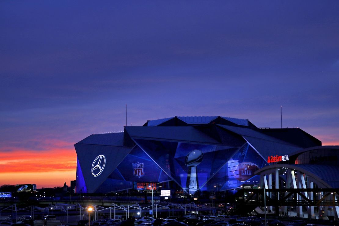 Mercedes-Benz Stadium in Atlanta will host its second Super Bowl.