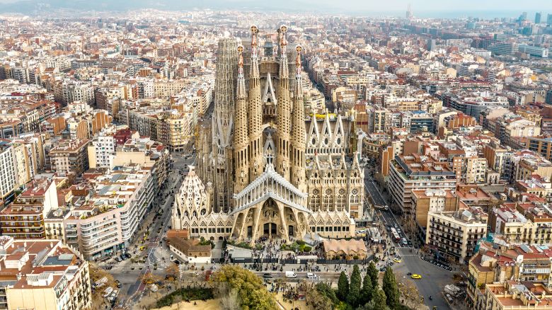 The Sagrada Familia has taken more than 140 years to build.