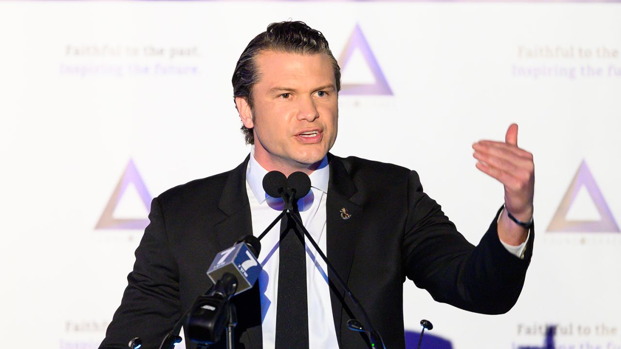 Pete Hegseth, host of Fox & Friends, at the National Council of Young Israel Gala in New York, on March 31, 2019.