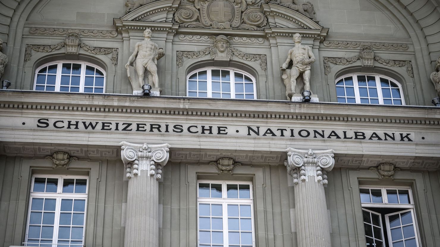 The building of the Swiss National Bank in Bern, pictured in April 2019.