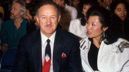 (From left) Actor Gene Hackman and wife Betsy Arakawa in Los Angeles in 1986.