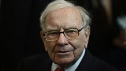 Warren Buffett, CEO of Berkshire Hathaway, attends the 2019 annual shareholders meeting in Omaha, Nebraska, May 3, 2019.