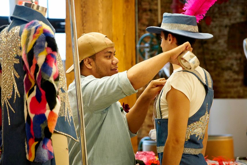 Afa Ah Loo appeared in Season 17 of the fashion design reality show "Project Runway."