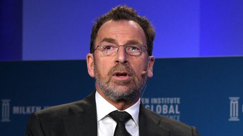 BEVERLY HILLS, CALIFORNIA - APRIL 29: Edgar Bronfman, Jr. participates in a panel discussion during the annual Milken Institute Global Conference at The Beverly Hilton Hotel  on April 29, 2019 in Beverly Hills, California. (Photo by Michael Kovac/Getty Images)