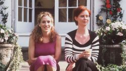 1998 Sarah Jessica Parker and Cynthia Nixon star in Sex in the City.
