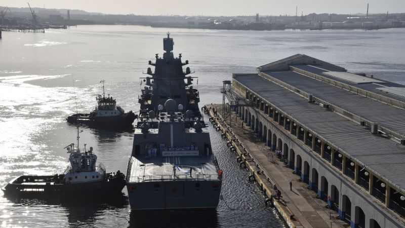 Russian ships set to arrive in Cuba as Cold War allies strengthen their ties