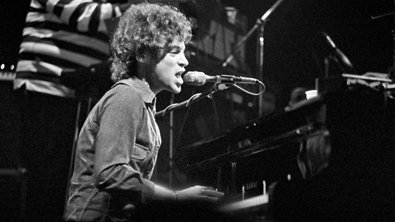 American singer, songwriter, guitarist, and keyboardist Eric Carmen, former member of The Raspberries, performs at Alex Cooley's Electric Ballroom on November 10, 1975 in Atlanta, Georgia, United States.