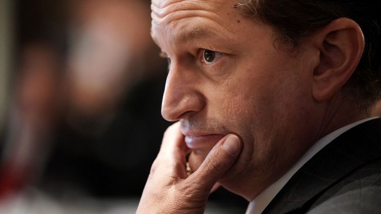 Then-Labor Secretary Alex Acosta attends a cabinet meeting with President Donald Trump at the White House on July 16, 2019 in Washington, DC.