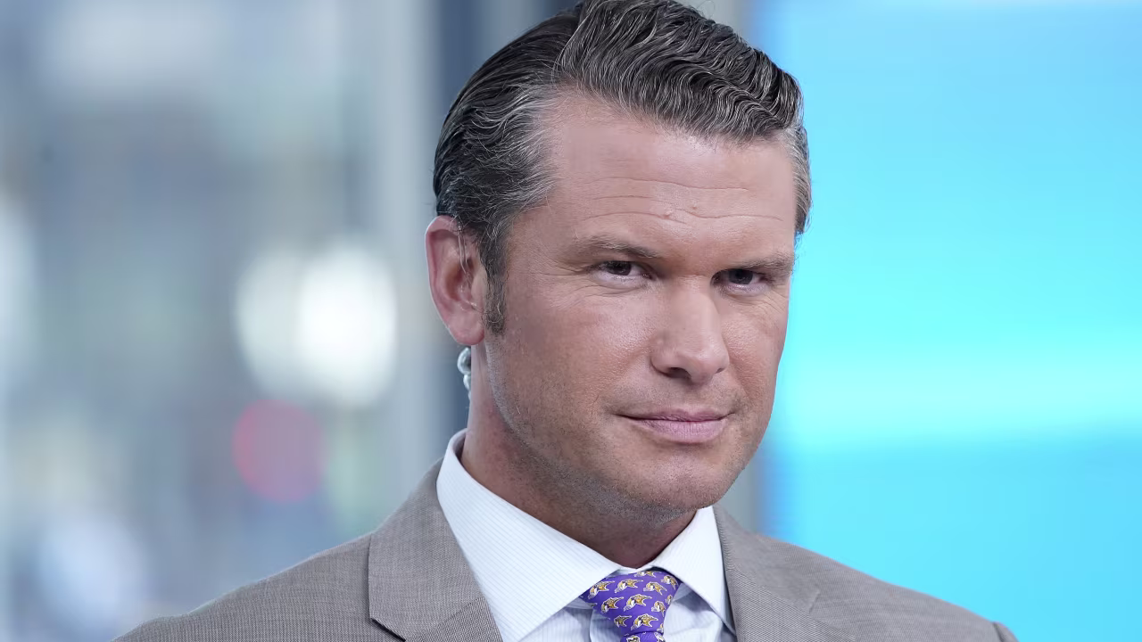Pete Hegseth appears on  "FOX & Friends" at Fox News Channel Studios on August 09, 2019 in New York.