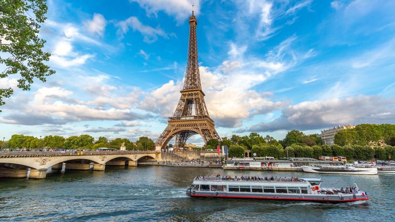 Eiffel tower at morning,paris