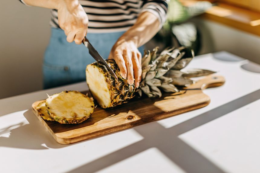 Pineapples topped the Environmental Working Group's list of least pesticide-contaminated nonorganic produce.