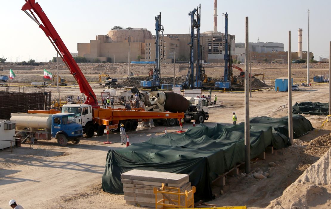 Bushehr Nuclear Power Plant, in Bushehr, Iran on November 10, 2019.