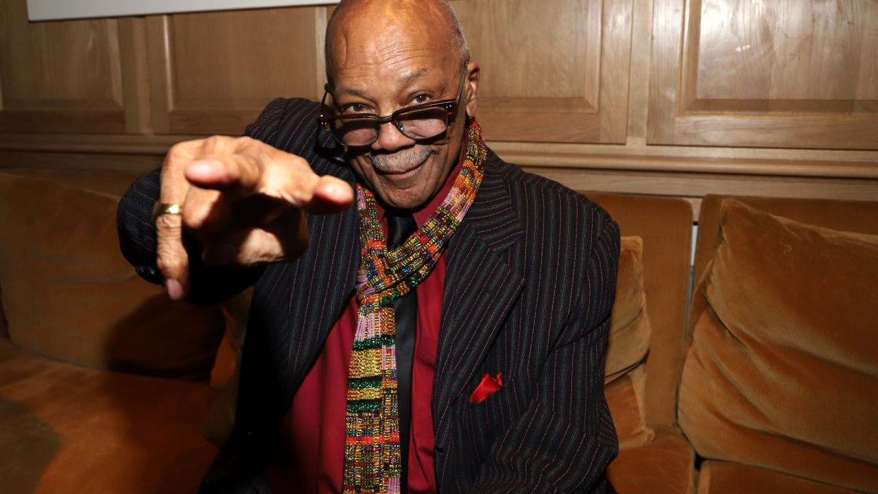 WEST HOLLYWOOD, CALIFORNIA - OCTOBER 26: Quincy Jones attends the Dolemite Is My Name! LA AMPAS Hosted Tastemaker at San Vicente Bungalows on October 26, 2019 in West Hollywood, California. (Photo by Arnold Turner/Getty Images for Netflix)