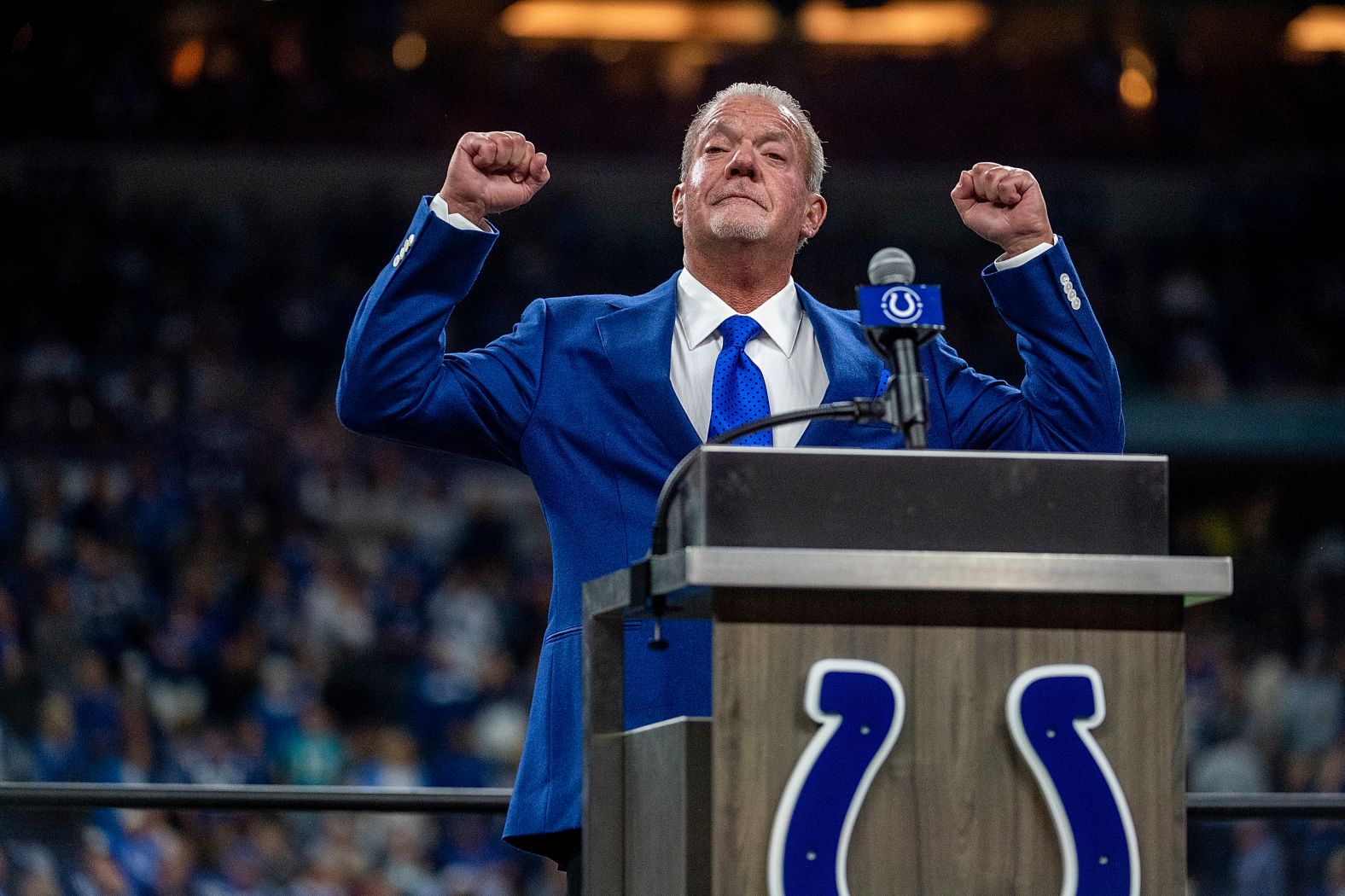 Indianapolis Colts owner and CEO <a href="index.php?page=&url=https%3A%2F%2Fwww.cnn.com%2F2025%2F05%2F21%2Fsport%2Fjim-irsay-indianapolis-colts-dies-spt">Jim Irsay</a> died at the age of 65, the team announced on May 21. The Colts said Irsay died “peacefully in his sleep," and no cause of death was given. Irsay was one of the league’s most high-profile owners and was remembered as a fierce advocate for Indiana’s capital city.