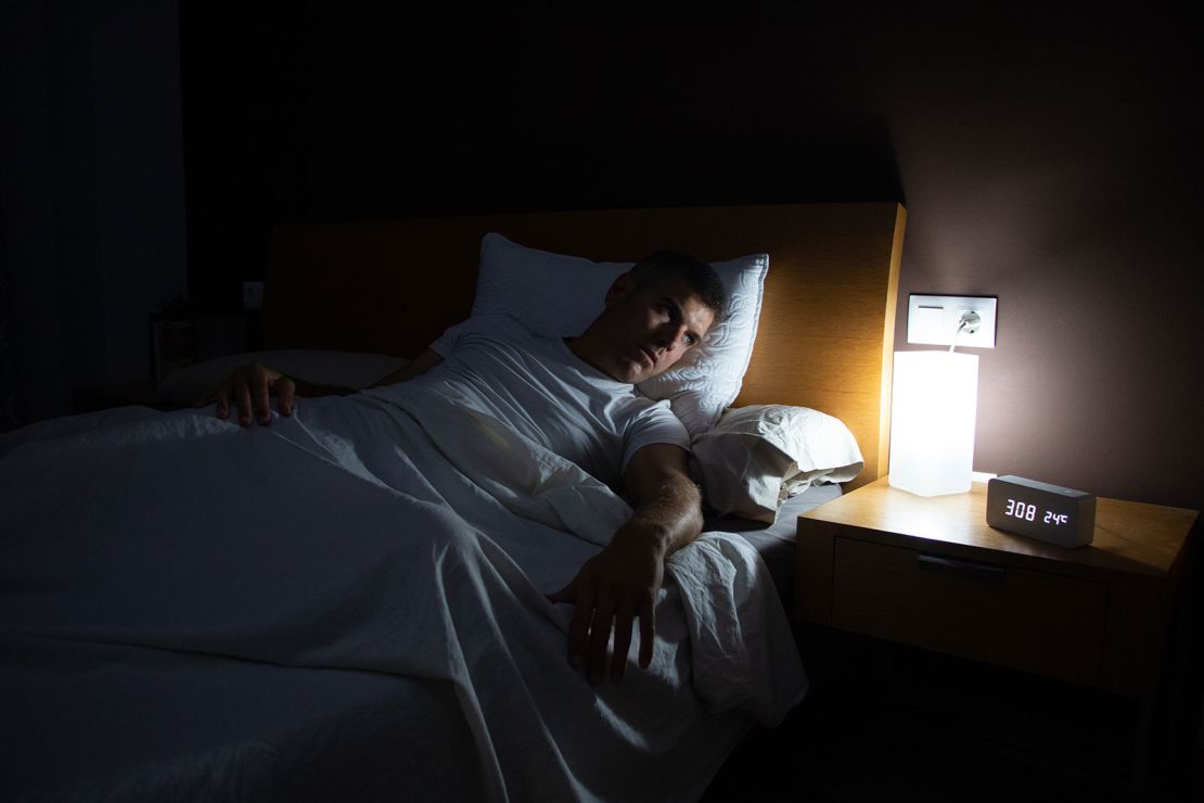 A person's emotional reaction when waking up at night can affect sleep quality, according to neurologist Dr. Brandon Peters-Mathews of Virginia Mason Franciscan Health in Seattle.