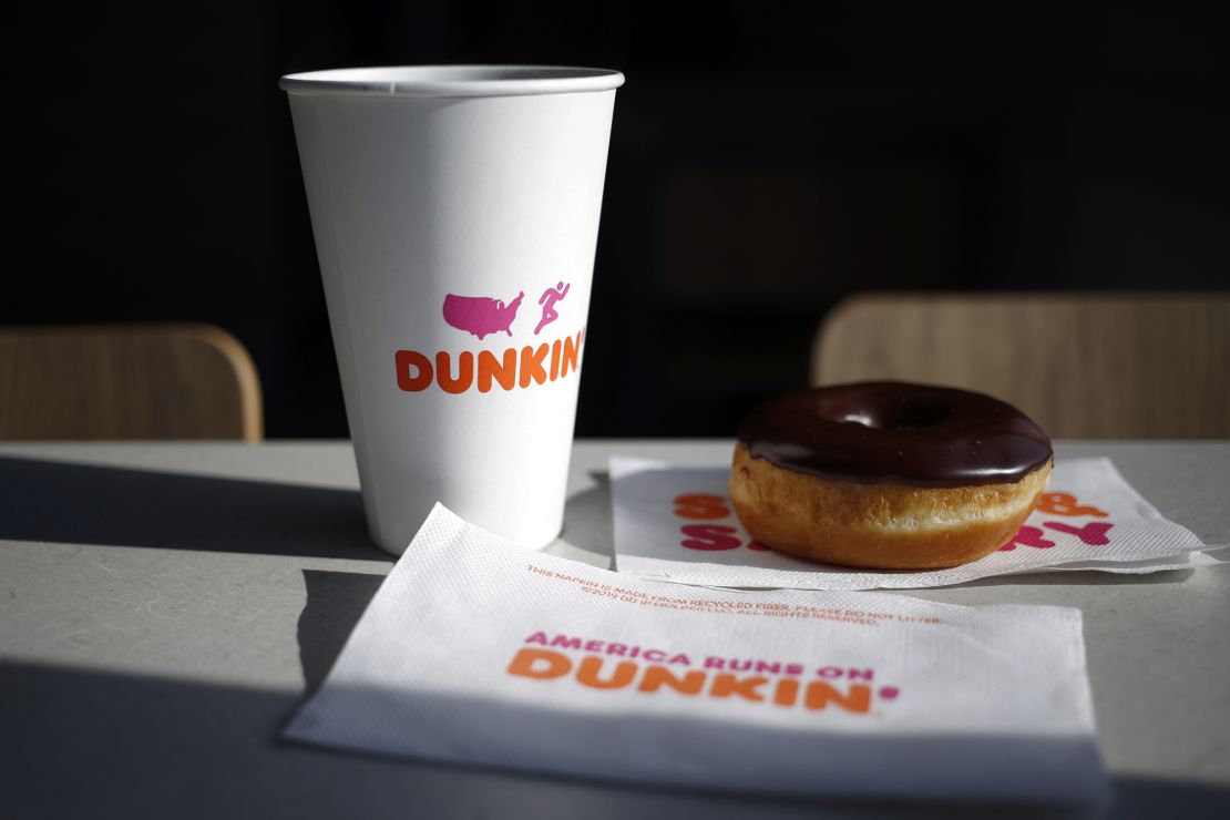 Dunkin' said goodbye to the Dunkaccino.