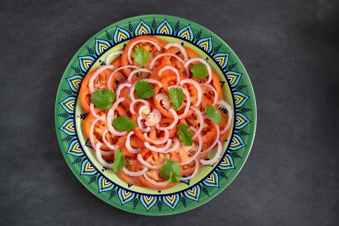 <strong>Kachumbari (East Africa): </strong>This fresh tomato and onion salad seasoned with oil, is enjoyed in many countries in Africa.