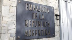 CARACAS, VENEZUELA - MARCH 16: Residence Hall of the Embassy of the Republic of Argentina in the city of Caracas on March 16, 2020 in Caracas, Venezuela. The head of Argentine Business in Venezuela in charge of the Embassy, Eduardo Porreti, is in asylum in the Residence of the embassy in Caracas for contracting the COVID-19 , as confirmed by sources at the Palacio San Martin in Caracas. The embassy in Caracas is completely closed for security measures. Caracas and six states are under quarantine. Government had previously banned flights to and from Europe, Colombia, Panama and the Dominican Republic. Venezuela confirmed 17 cases but reported no deaths. It's devastated public health system raises the international alarm about whether Maduro's government is in a position to control the spread. Use of security masks is mandatory in Subways and trains. (Photo by Leonardo Fernandez Viloria/Getty Images)