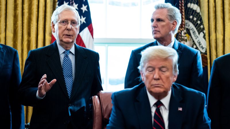 Mitch McConnell endorses Donald Trump for president after years of frosty ties CNN Mitch McConnell endorses Donald Trump for president after years of frosty ties CNN