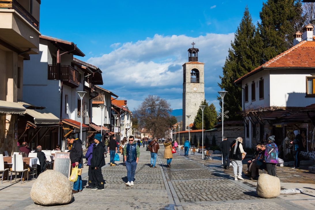 The couple are moving to Bulgarian ski town Bansko, and feel that they've finally found the right place.