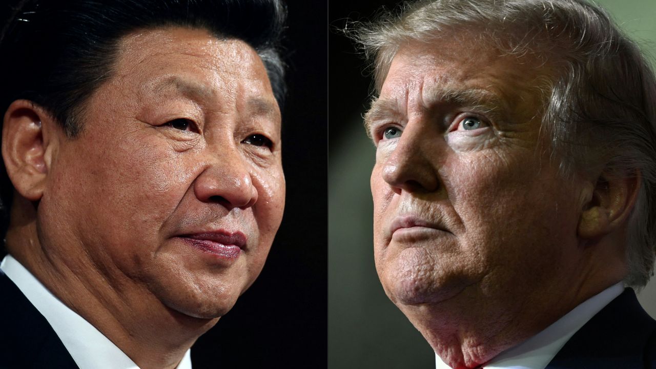 (COMBO) This combination of pictures created on May 14, 2020 shows recent portraits of  
China's President Xi Jinping (L) and US President Donald Trump.. US President Donald Trump said on May 14, 2020, he is no mood to speak with China's Xi Jinping, warning darkly he might cut off ties with the rival superpower over its handling of the coronavirus pandemic. "I have a very good relationship, but I just -- right now I don't want to speak to him," Trump told Fox Business. (Photo by Dan Kitwood and Nicholas Kamm / various sources / AFP) (Photo by DAN KITWOODNICHOLAS KAMM/POOL/AFP/AFP via Getty Images)