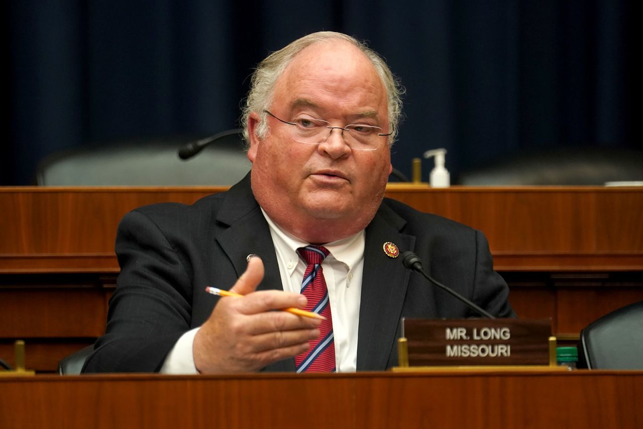 Fromer Rep. Billy Long speaks during a House Energy and Commerce Subcommittee on Health on May 14, 2019, in Washington, DC